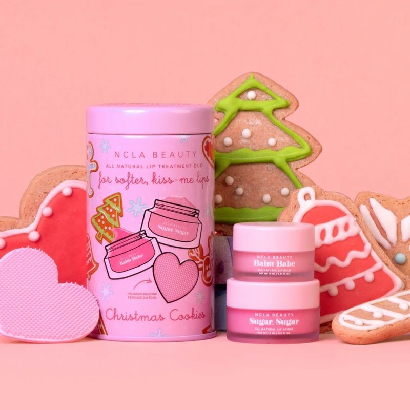 Подарунковий набір для догляду за губами &laquo;Різдвяне печиво&raquo; NCLA Beauty Christmas Cookies Lip Care Set, 3 в 1 860011722886 фото