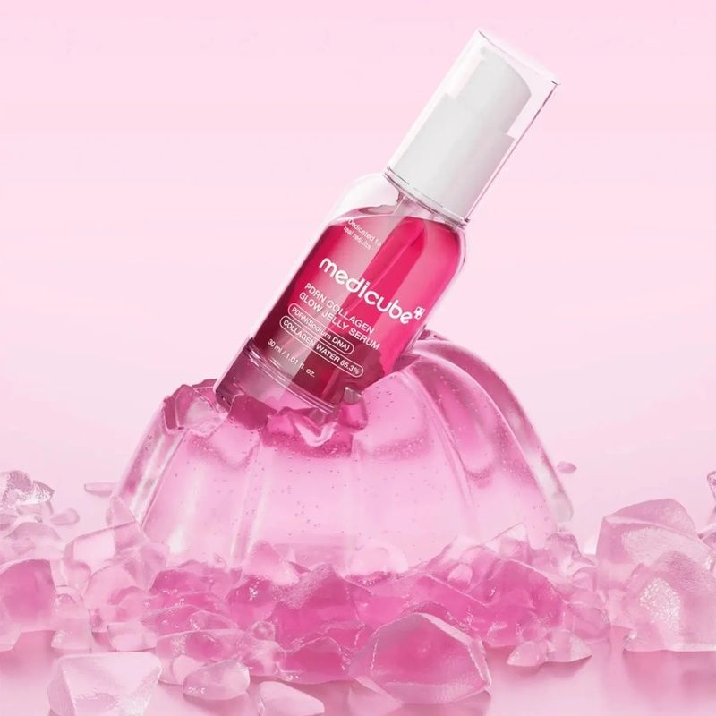 Сироватка-желе з полінуклеотидами та колагеном для сяйва шкіри Medicube PDRN Collagen Glow Jelly Serum, 30 мл 8800289479496 фото