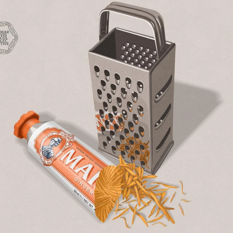 Зубна паста "Імбир-М'ята" Marvis Ginger Mint, 85 мл 8004395111732 фото