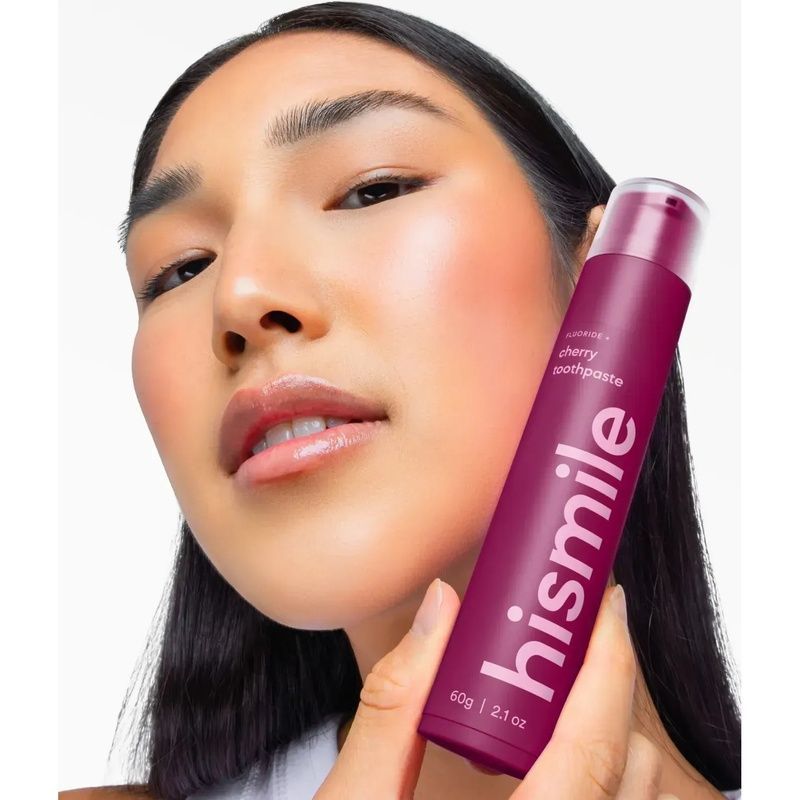 Зубна паста зі смаком вишні Hismile Cherry Toothpaste, 60 г 93572910 фото