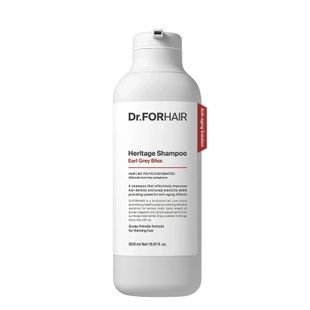 Антивіковий шампунь для ослабленої шкіри голови та тонкого волосся Dr.FORHAIR Heritage Shampoo Earl Grey Bliss Уцінка, 500 мл 88096695029539 фото