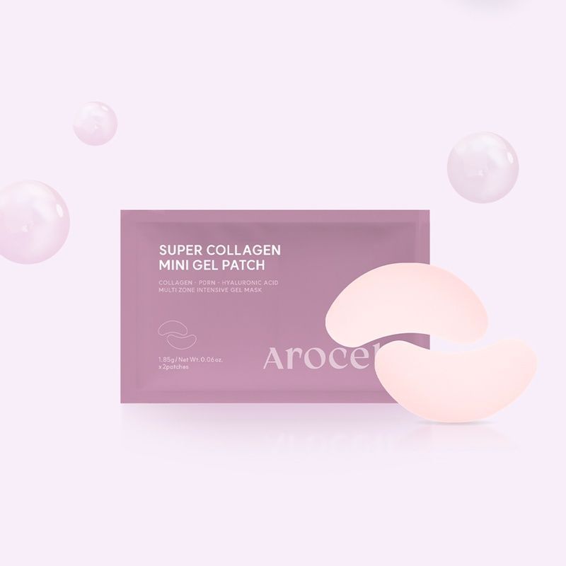 Гідрогелеві патчі з колагеном Arocell Collagen Mini Gel Patch, 1,85 г * 2 шт 8809710462182 фото