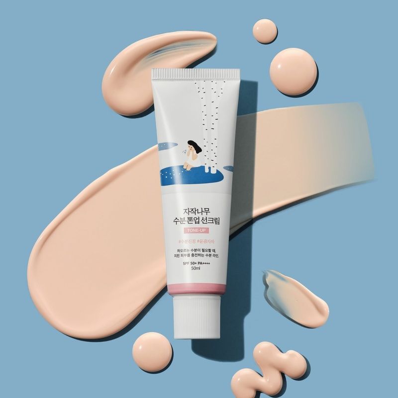 Тонуючий сонцезахисний крем з березовим соком ROUND LAB Birch Juice Moisturizing Tone Up Sunscreen, 50 мл 8809864769977 фото
