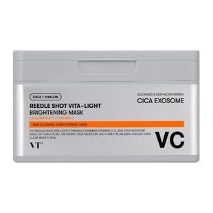 Набір освітлюючих масок зі спікулами та вітаміном С VT Cosmetics Reedle Shot Vita-Light Brightening Mask, 30 шт 8803463006242 фото