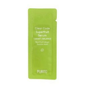 Тестер Балансуюча сироватка для проблемної шкіри PURITO Clear Code Superfruit Serum, 1 мл 000077565645 фото
