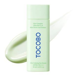 Заспокійлива сонцезахисна сироватка для обличчя Tocobo Cica Calming Sun Serum SPF50+ PA++++, 50 мл 8809835060447 фото