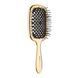 Щітка для волосся прямокутна Janeke Superbrush Rectangular Gold-Black Hairbrush 8006060593348 фото
