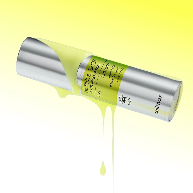 Сироватка з ретинолом 0,1% Celimax The Vita-A Retinol Shot Tightening Serum, 1 мл 8809700321031 фото