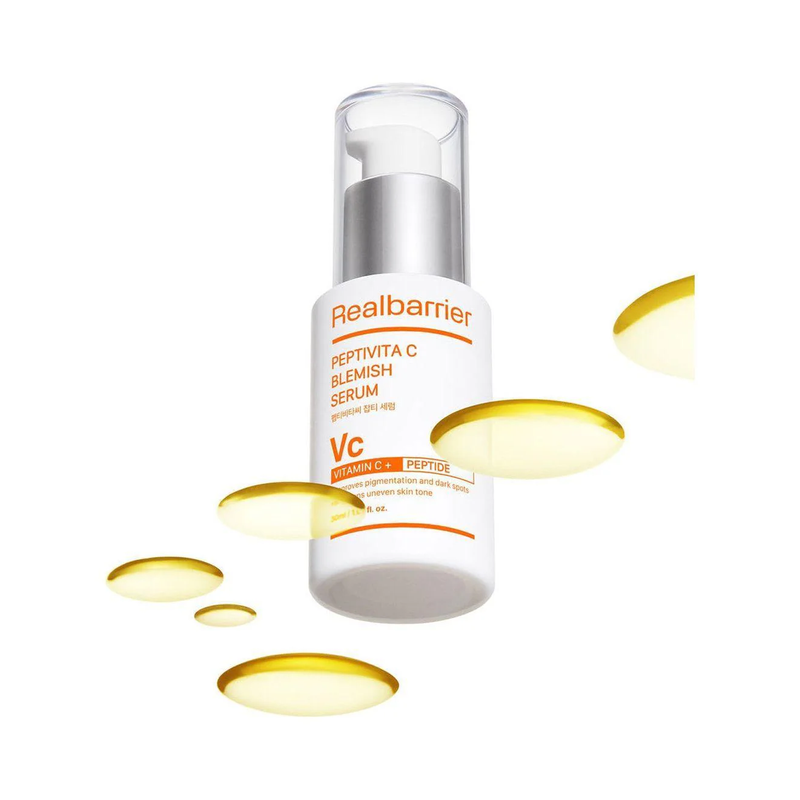 Сироватка освітлююча з вітаміном С Real Barrier Peptivita C Blemish Serum, 30 мл 8809911695099 фото