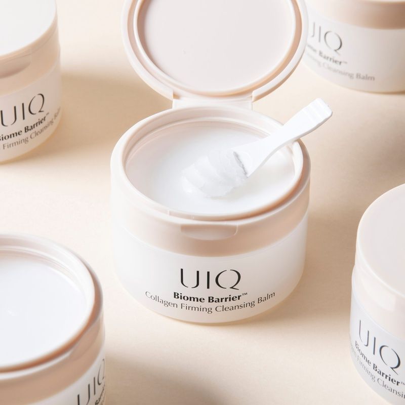 Гідрофільний бальзам з колагеном UIQ Biome Barrier&trade; Collagen Firming Cleansing Balm, 10 мл 8809771750396 фото