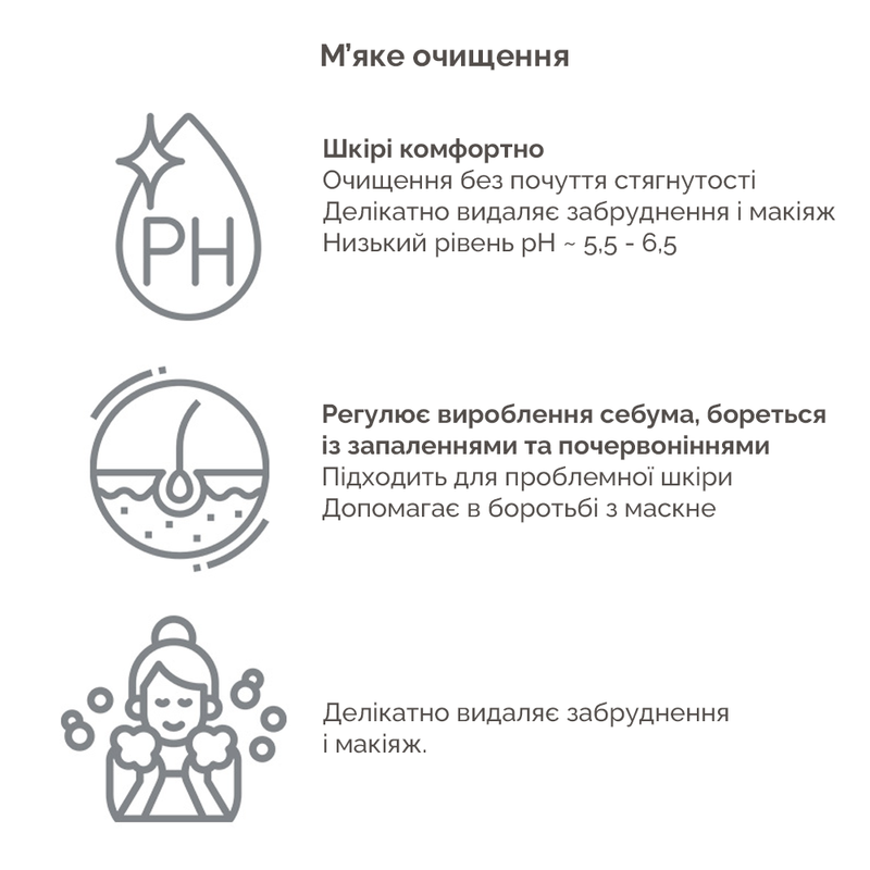М'який очищуючий гель Needly Mild Cleansing Gel, 3 мл 8809455420911 фото
