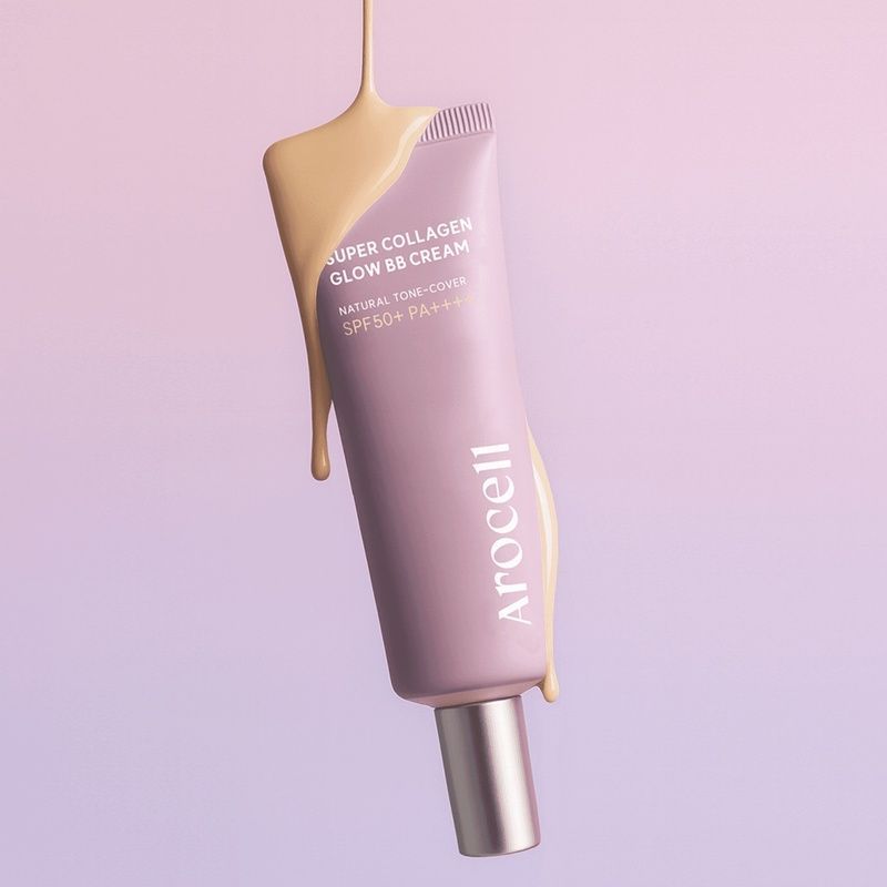 ВВ-крем з колагеном з ефектом сяйва Arocell Super Collagen Glow BB Cream, 40 мл 8809710462649 фото