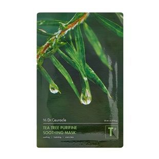 Заспокійлива маска з екстрактом чайного дерева Dr.Ceuracle Tea Tree Purifine Soothing Mask, 1 шт 8806133614470 фото