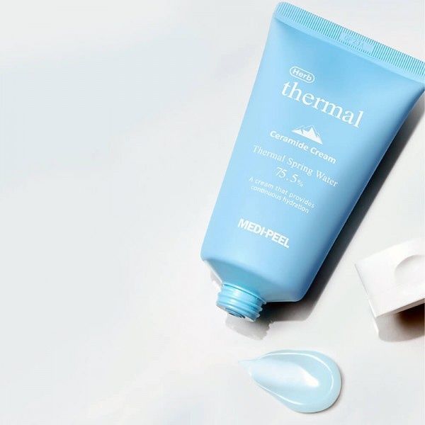 Відновлюючий крем із церамідами та термальною водою Medi-Peel Herb Thermal Ceramide Cream, 120 мл MDP136 фото