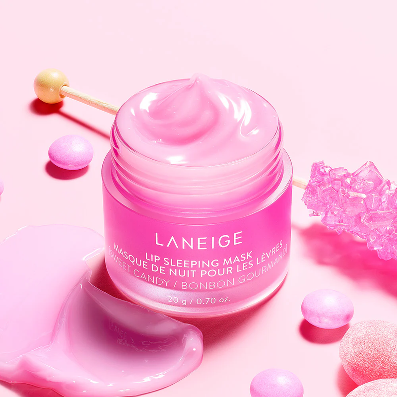Нічна маска для губ з ароматом солодкої цукерки LANEIGE Lip Sleeping Mask EX Sweet Candy, 3 г LNG070 фото