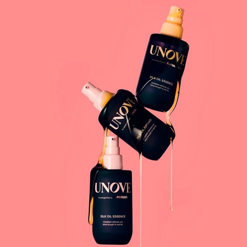 Поживна сироватка для волосся UNOVE Silk Oil Essence Warm Petals, 70мл 8809485534824 фото