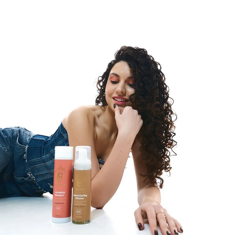 Мус для формування локонів CURLY ANGELS Sainted Curling Mousse, 200 мл 8422230000261 фото
