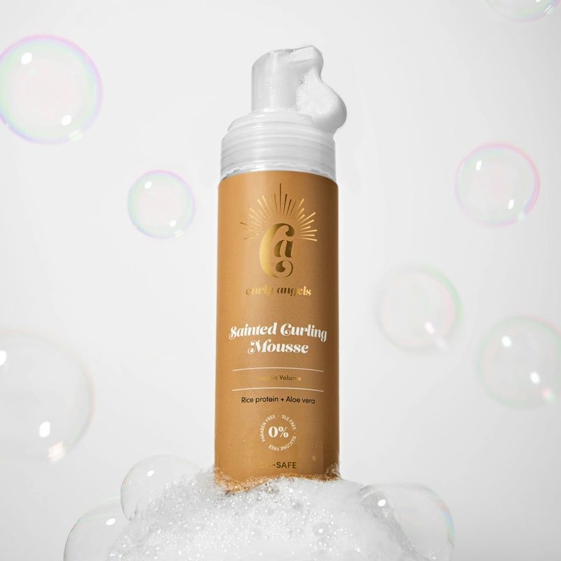 Мус для формування локонів CURLY ANGELS Sainted Curling Mousse, 200 мл 8422230000261 фото