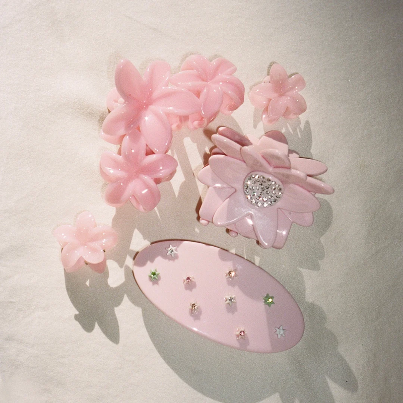 Набір крабиків Emi Jay Baby Super Bloom Clip Set in Jelly Peach 7809635 фото