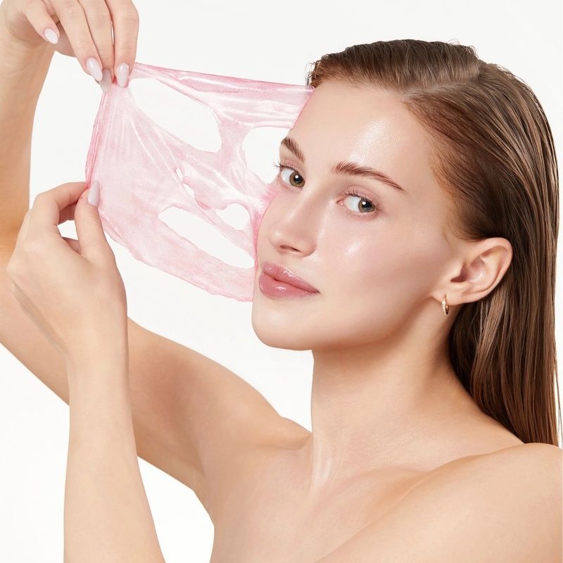 Нічна маска-плівка з полінуклеотидами та кофеїном Medicube PDRN Pink Caffeine Night Wrapping Mask, 75 мл 8800289474774 фото