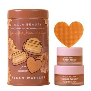 Подарунковий набір для догляду за губам &laquo;Вафлі з пеканом&raquo; NCLA BEAUTY Pecan Waffles Lip Care Set, 3 в 1 860011540984 фото