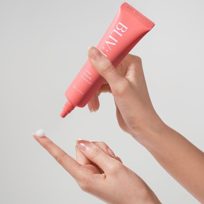 Крем для шкіри навколо очей з колагеном BLIV:U Collagen Bouncing Firming Eye Cream, 30 мл 8809743545661 фото