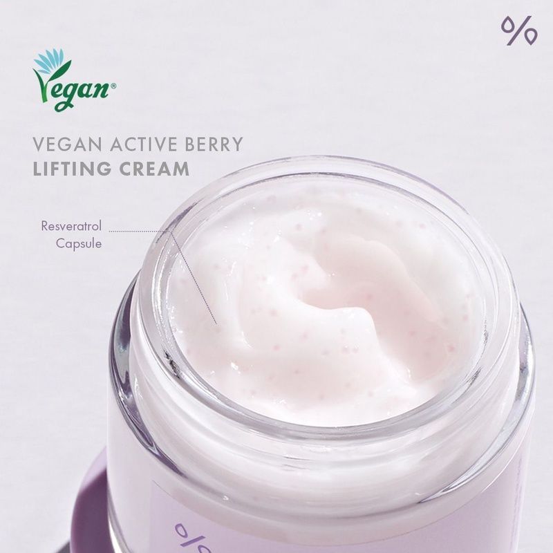 Ліфтинг крем-гель з ресвератролом та екстрактом журавлини Dr.Ceuracle Vegan Active Berry Lifting Cream Короткий термін, 75 г 8806133615584 фото