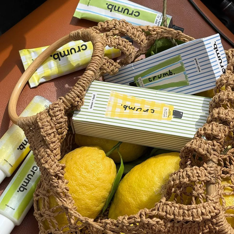 Сонцезахисний лосьйон для тіла Crumb Body Lotion Lemon + Basil SPF 30+, 100 мл 21093 фото