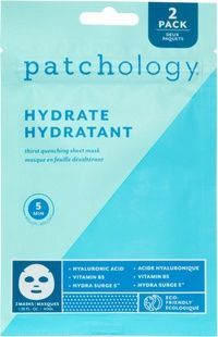 Зволожуюча маска FlashMasque&reg; Hydrate 5 Minute Sheet Mask Patchology, 2 шт PAT0015 фото