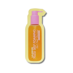 Освітлююча пінка для вмивання з екстрактом юдзу 3в1 LALARECIPE Yuzu Vita C Self Foaming 3in1 Cleanser, 3 мл 792418 фото