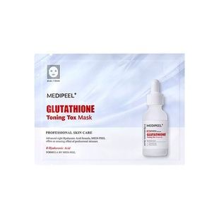 Відбілююча тонізуюча маска для обличчя Medi-Peel Glutathione Toning Tox Mask, 1 шт 8809941822014 фото