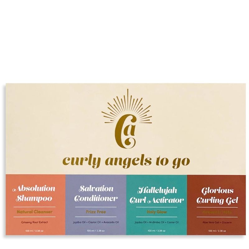 Набір мініатюр для кучерявого волосся CURLY ANGELS To Go 8422230000223 фото