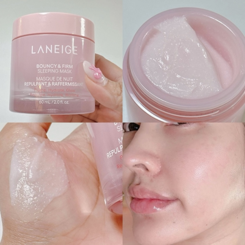 Зміцнювальна нічна маска для обличчя LANEIGE Bouncy & Firm Sleeping Mask, 10 мл LNG071 фото