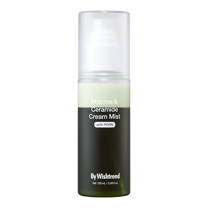 Зволожувальний крем-міст з матчею та церамідами BY WISHTREND Matcha & Ceramide Cream Mist, 100 мл 8809572896477 фото