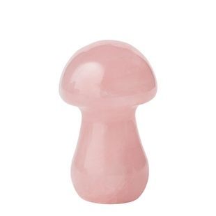Масажний грибочок з натурального кварцу HUGS Rose quartz massage mushroom, 1 шт 546856453 фото