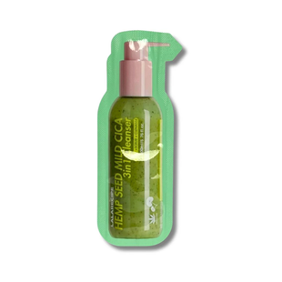 Пінка для вмивання з центеллою та насінням коноплі LALARECIPE Hemp Seed Mild Cica 3in1 Cleanser, 3 мл 792419 фото