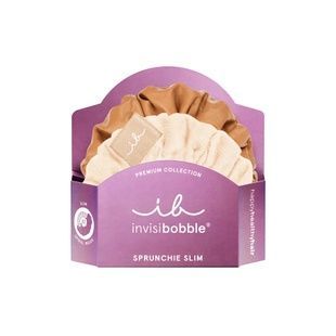 Резинка-браслет для волосся invisibobble SPRUNCHIE SLIM PREMIUM Cr&egrave;me De Caramel 4063528067135 фото