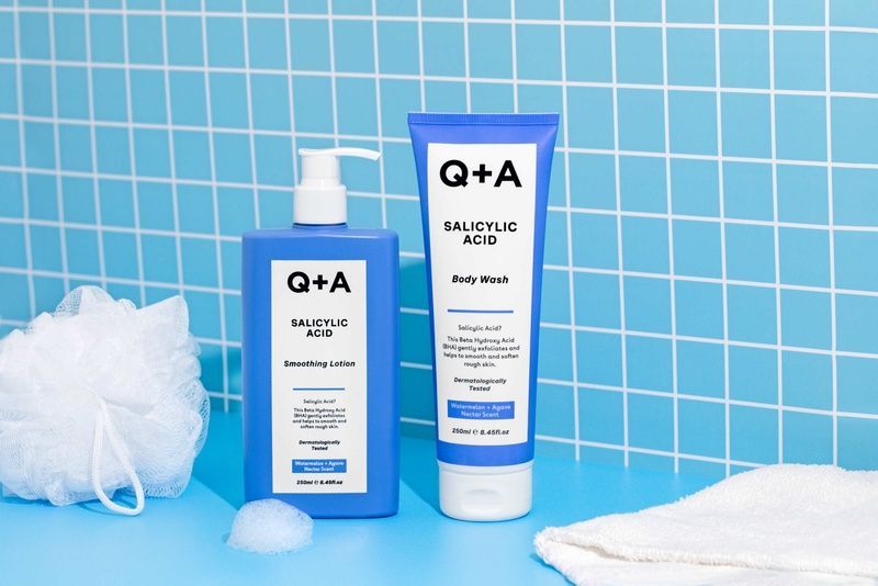Заспокоюючий лосьйон для тіла з саліциловою кислотою Q+A Salicylic Acid Smoothing Lotion, 250 мл 5060486266357 фото