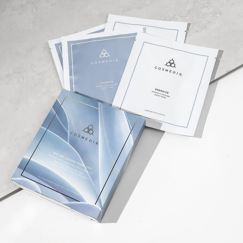 Набір біоцелюлозних масок COSMEDIX Bio-Cellulose Mask Set 931118010 фото