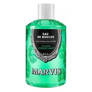 Ополіскувач для порожнини рота "Насичена Мʼята" Marvis Mauthwash Classic Strong Mint, 400 мл 8004395113507 фото