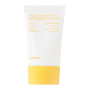 Освітлюючий сонцезахисний крем для сяйва шкіри Celimax Pore+Dark Spot Brightening Sunscreen, 50 мл 8809971484510 фото