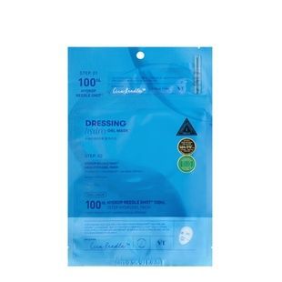 Зволожуюча гідрогелева маска для обличчя зі спікулами VT Cosmetics Hydrop Reedle Shot&reg; 100hl 2step Hydrogel Mask, 1 шт VTC016 фото