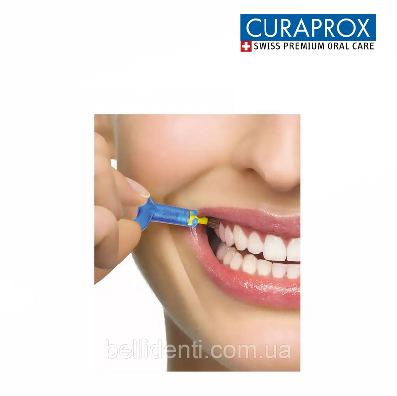 Міжзубний йоржик Curaprox Prime CPS 1.1 мм + тримач UHS 451 000043243212 фото