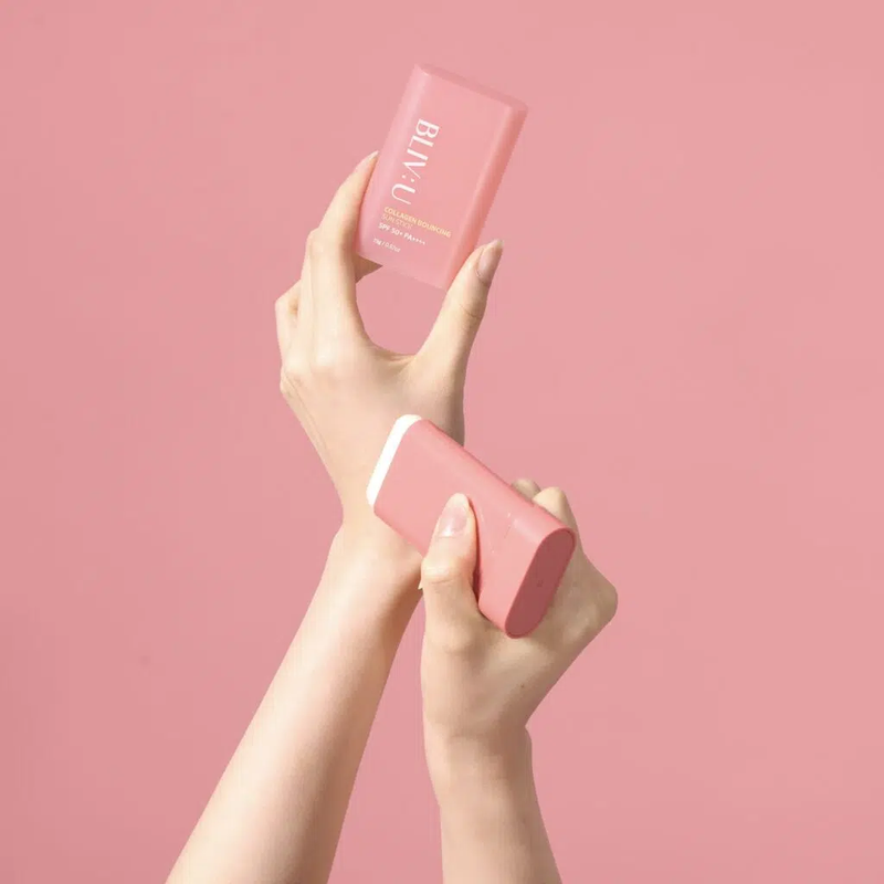 Сонцезахисний стік з колагеном BLIV:U Collagen Bouncing Sun Stick, 19 г 8809875904435 фото