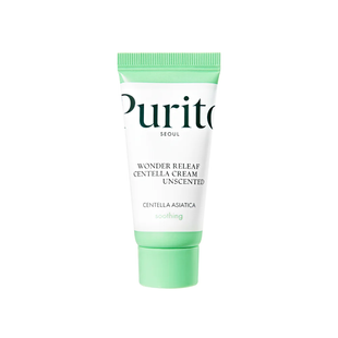 Крем для чутливої шкіри з центеллою без ефірних олій Purito Seoul Wonder Releaf Centella Cream Unscented, 15 мл 8809563102617 фото