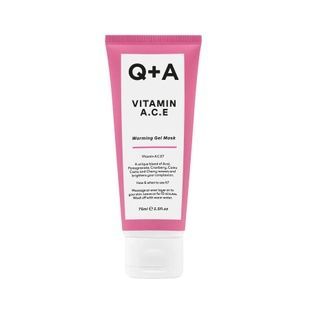 Мультивітамінна маска для обличчя Q+A Vitamin A.C.E. Warming Gel Mask, 75 мл 5060486261918 фото
