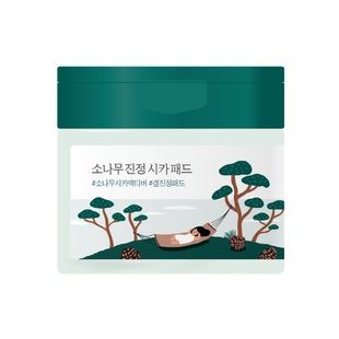 Заспокійливі пілінг-педи з екстрактом голок сосни ROUND LAB Pine Calming Cica Pad, 50 шт 8809750462708 фото