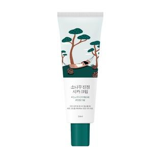 Заспокійливий крем з екстрактом голок сосни ROUND LAB Pine Calming Cica Cream, 50 мл 8809783325674 фото