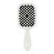Гребінець для волосся Janeke 1830 Superbrush The Original Italian White/Black Mini 8006060167327 фото
