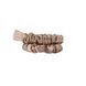 Набір із 2 тонких резинок з натурального шовку Mon Mou Silk Mini Slim Scrunchie Set Beige Бежевий 4820290390638 фото